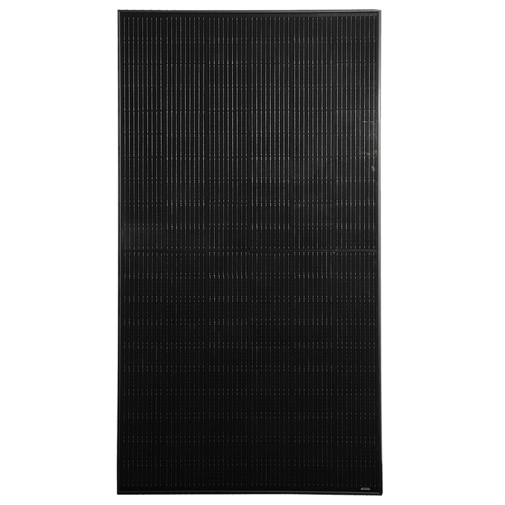 M166H660 350-385W Verre Simple Tout Noir