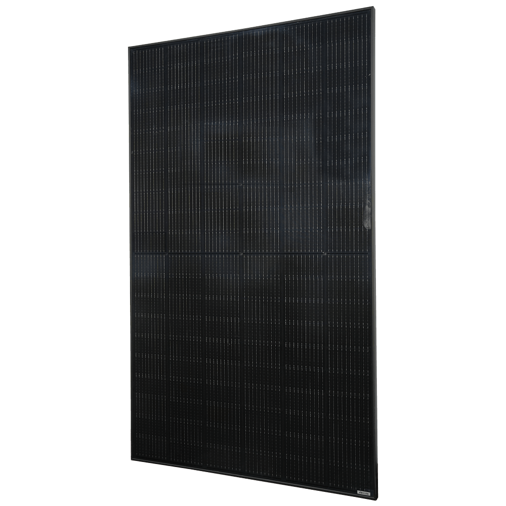 M166H660 350-385W Verre Simple Tout Noir